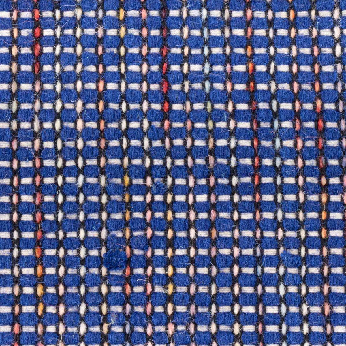 Kelim tapijt - Trendy rond  - 200 x 200 cm - blauw