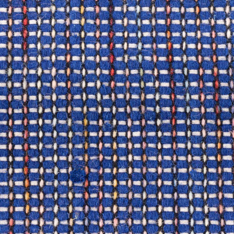 Kelim tapijt - Trendy rond  - 200 x 200 cm - blauw