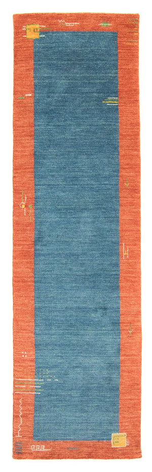 Loper Gabbeh tapijt - Indus - 200 x 80 cm - blauw
