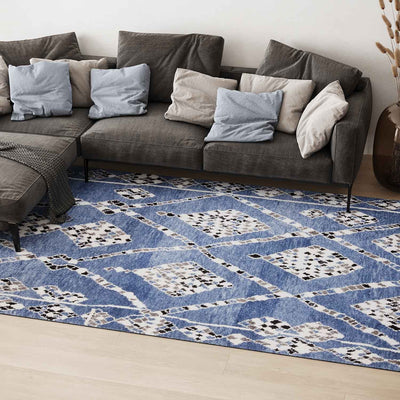 Berber tapijt - Meral - rond