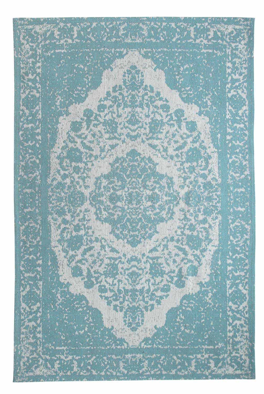 Loper Vintage tapijt - 300 x 80 cm - blauw