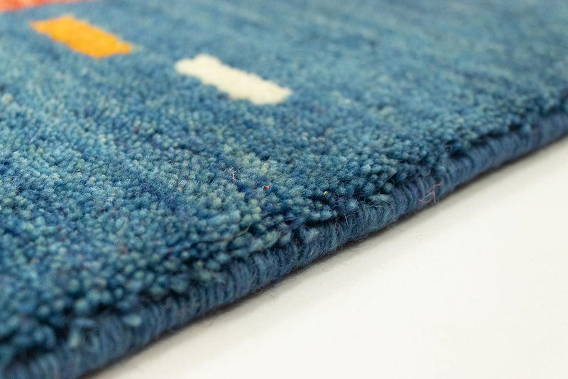 Loper Gabbeh tapijt - Indus - 200 x 80 cm - rood