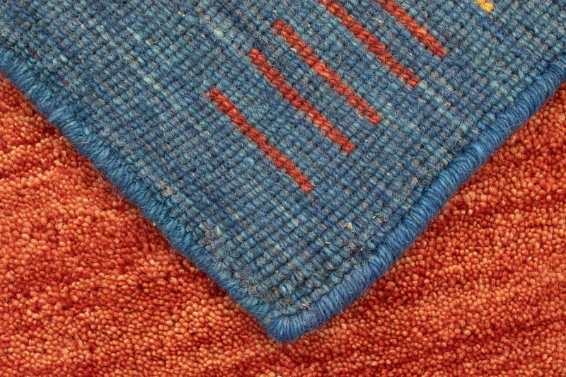 Gabbeh tapijt - Indus - 300 x 250 cm - rood