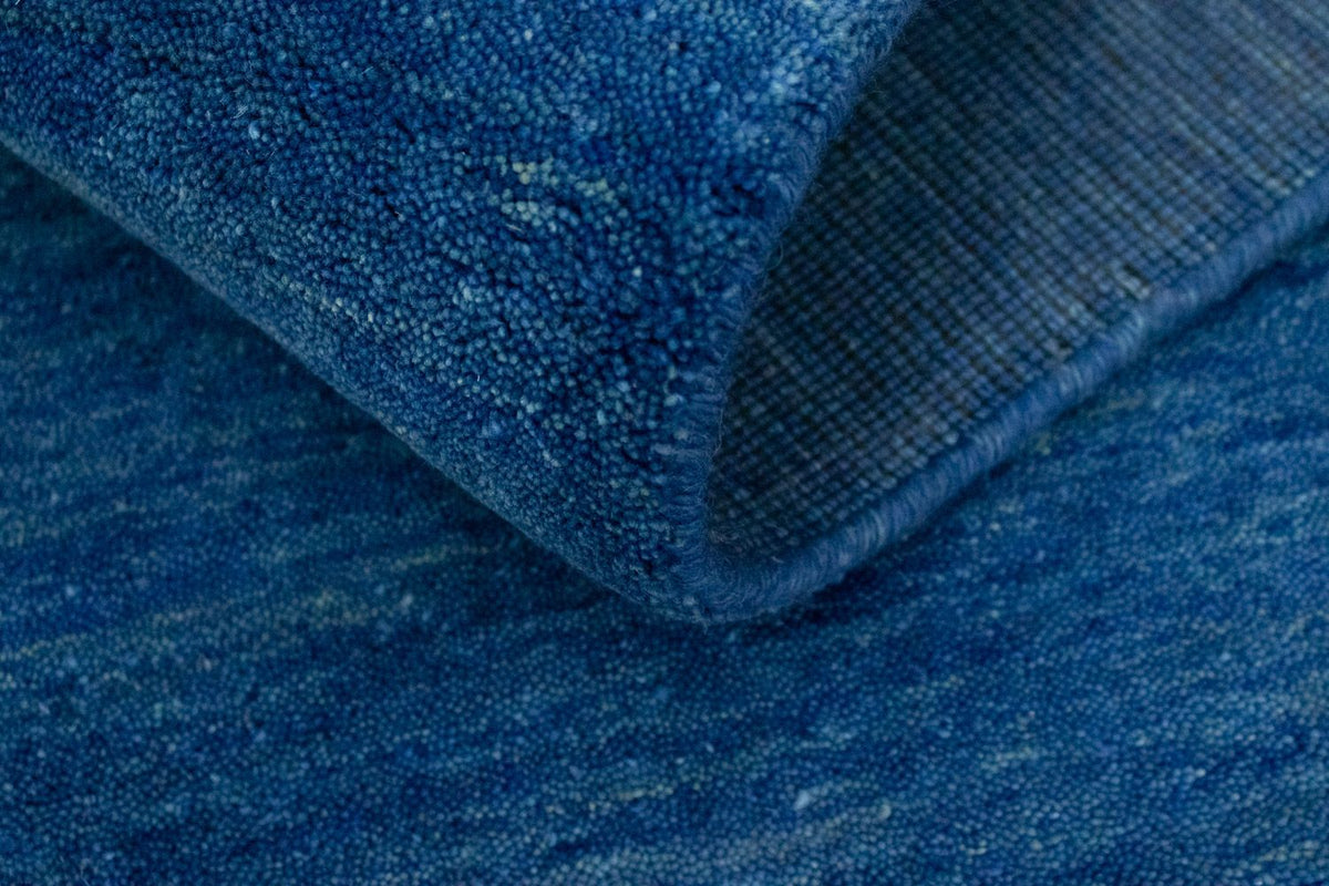 Gabbeh tapijt - Indus - 300 x 250 cm - blauw