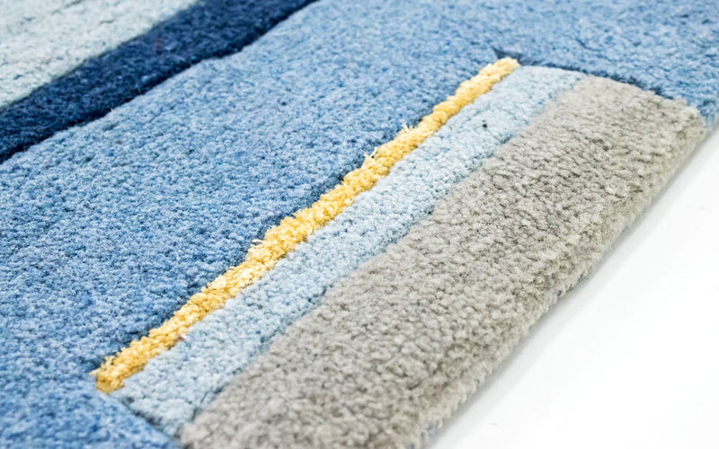 Nepal tapijt - 300 x 200 cm - lichtblauw