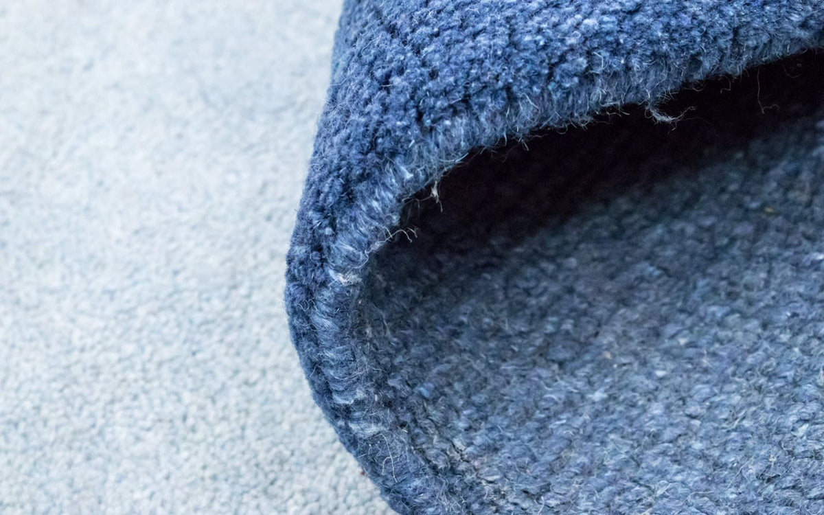 Nepal tapijt - 300 x 200 cm - lichtblauw