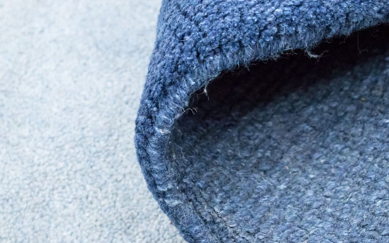 Nepal tapijt - 300 x 200 cm - lichtblauw