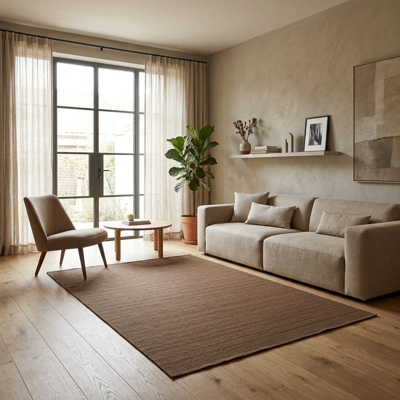 Moderne kilim Tapijt Fabricio - Wollen tapijt