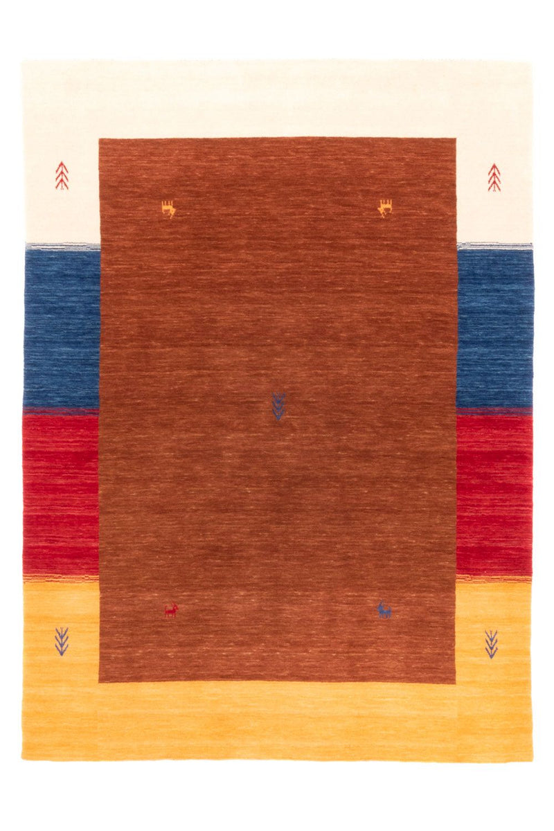 Gabbeh Tapijt - Zacht - 240 x 170 cm - bruin