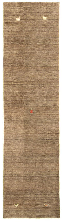 Loper Gabbeh tapijt - Indus - 200 x 80 cm - bruin