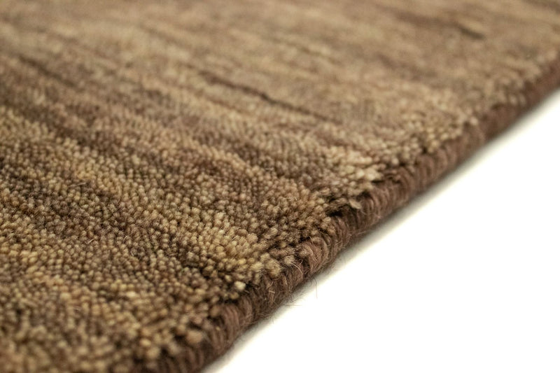 Gabbeh tapijt - Indus rond  - 250 x 250 cm - bruin