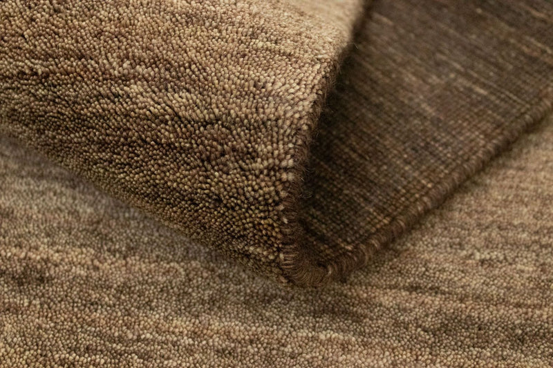 Gabbeh tapijt - Indus rond  - 250 x 250 cm - bruin