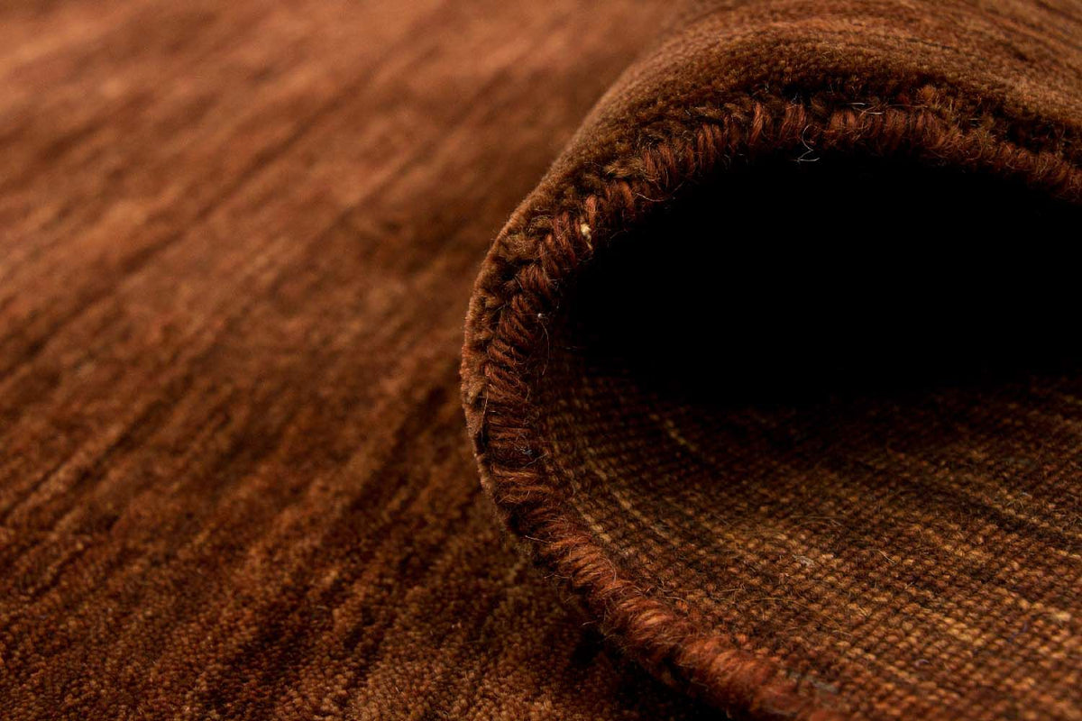 Gabbeh tapijt - Indus rond  - 250 x 250 cm - bruin