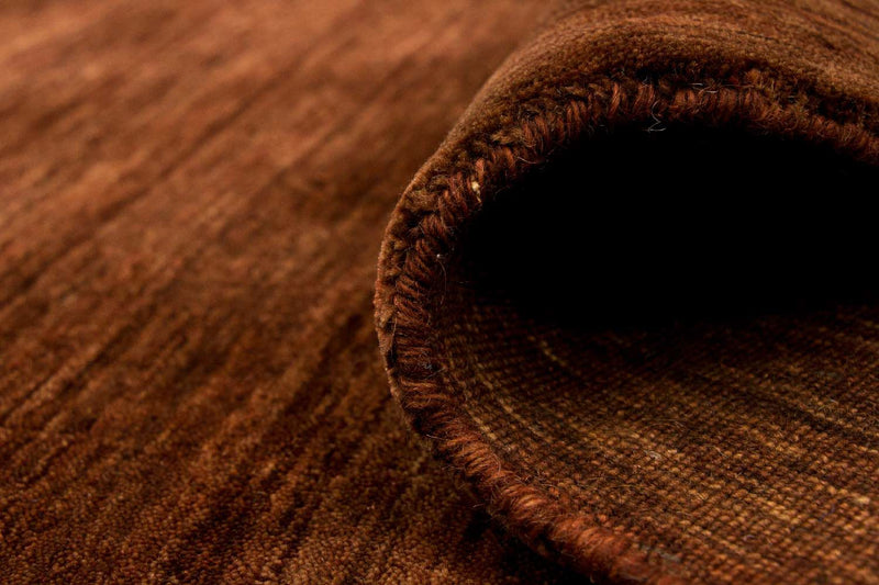 Gabbeh tapijt - Indus rond  - 250 x 250 cm - bruin