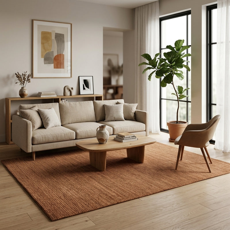 Moderne kilim Tapijt Unai - Wollen tapijt