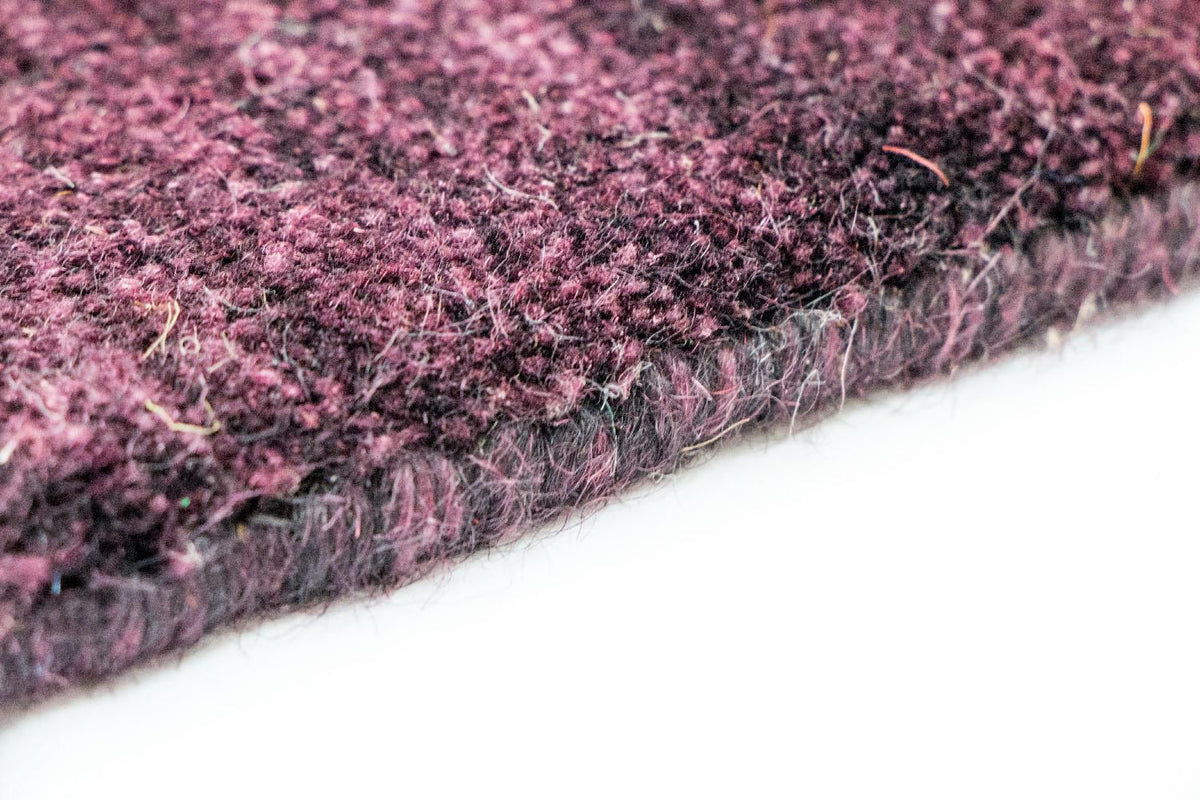 Wollen tapijt - 169 x 123 cm - paars