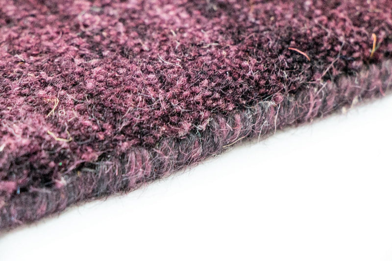 Wollen tapijt - 169 x 123 cm - paars