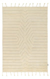 Wollen tapijt Bedouin Natural - Wollen tapijt - Rechthoekig / Crème / 120 x 170 cm Rechthoekig