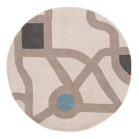 Stad Speelstraat Kindertapijt Rond – product image
