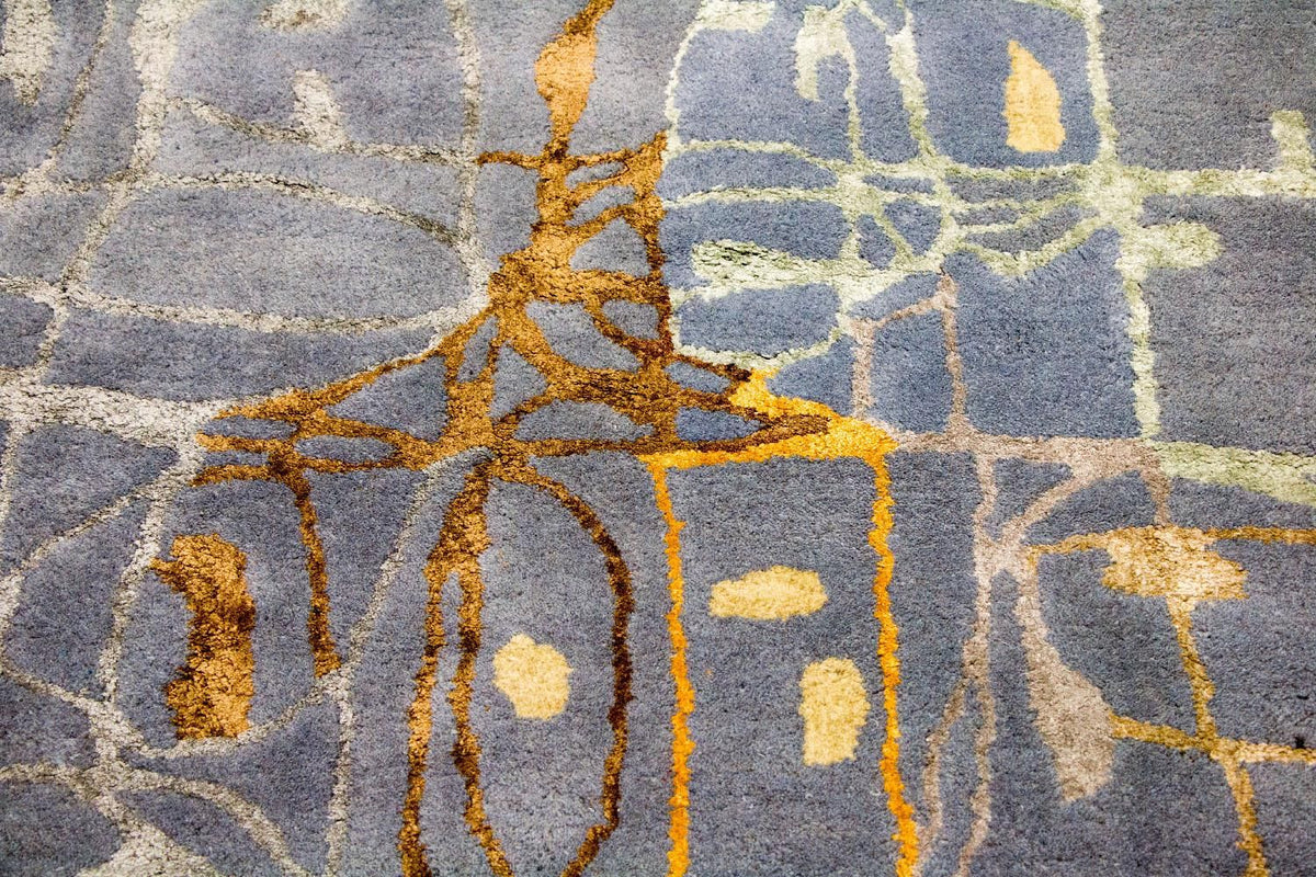 Designer tapijt - 242 x 153 cm - veelkleurig