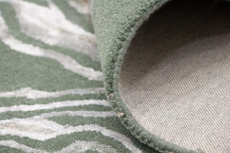 Designer tapijt - 242 x 153 cm - groen