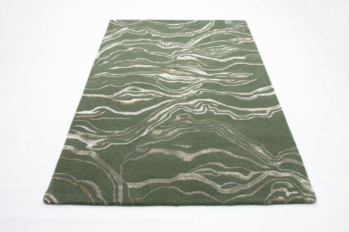 Designer tapijt - 242 x 153 cm - groen