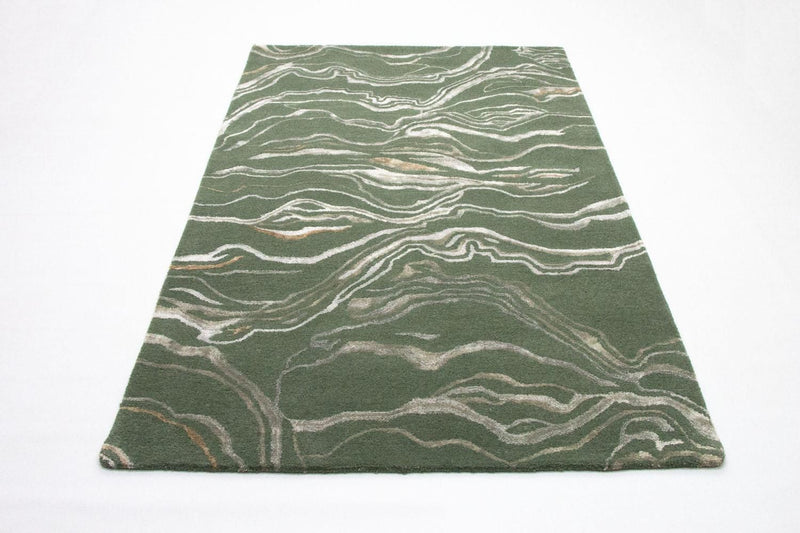 Designer tapijt - 242 x 153 cm - groen