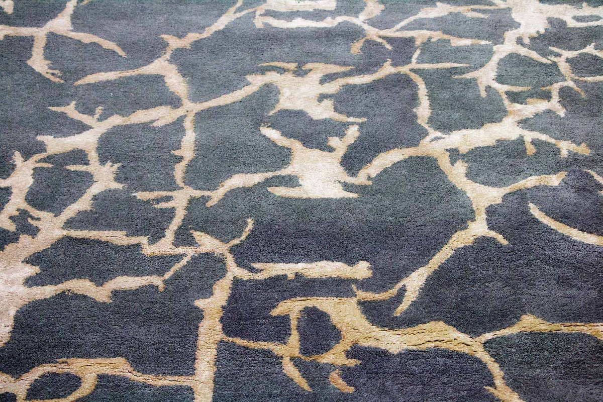 Designer tapijt - 241 x 154 cm - grijs