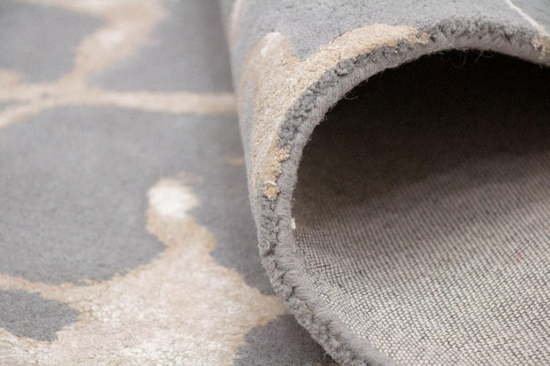 Designer tapijt - 241 x 154 cm - grijs