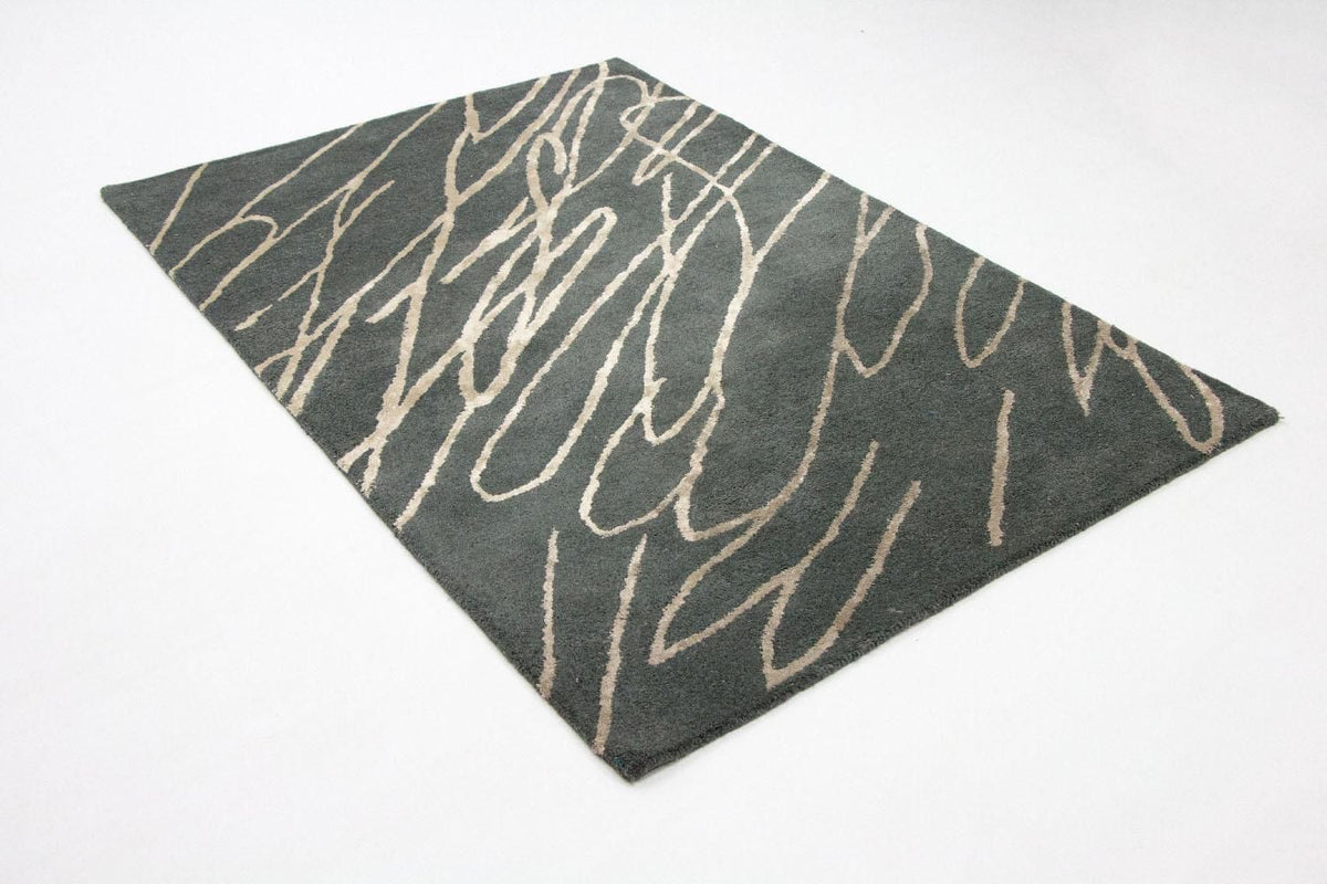 Designer tapijt - 180 x 121 cm - blauw