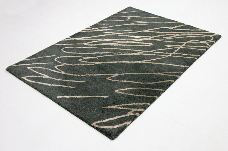 Designer tapijt - 180 x 121 cm - blauw