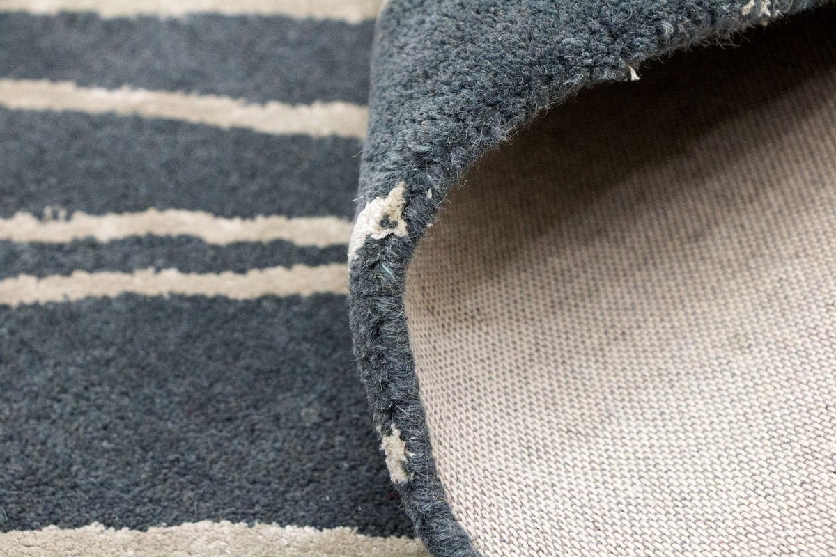 Designer tapijt - 180 x 121 cm - blauw