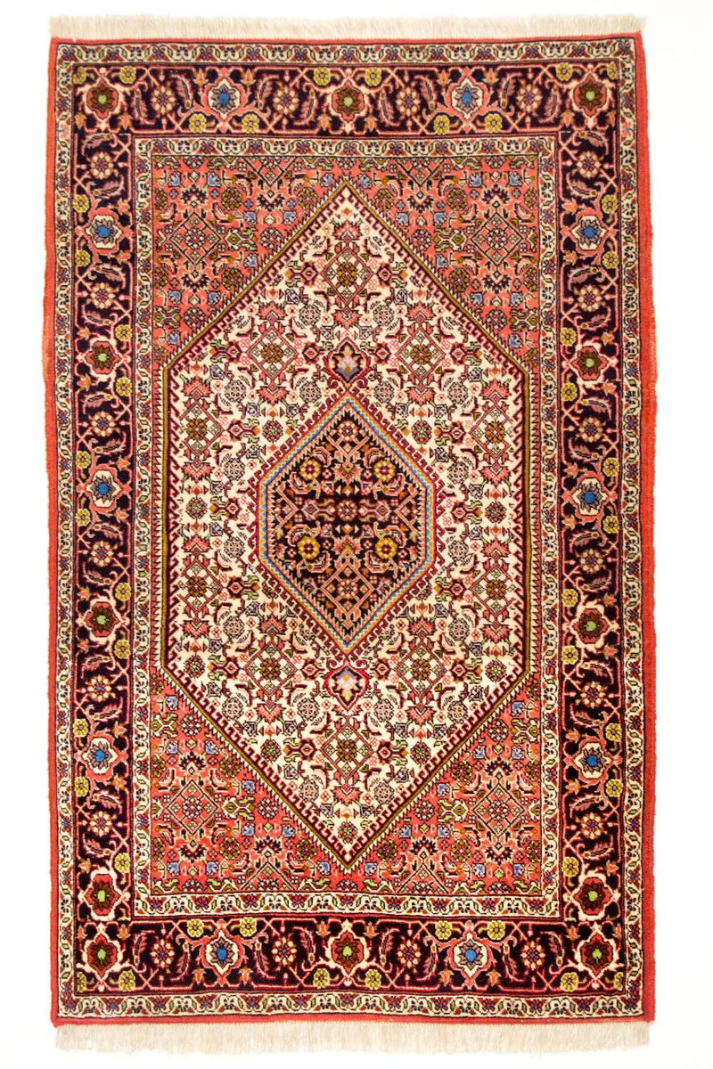Perzisch tapijt - Bijar - 140 x 88 cm - rood