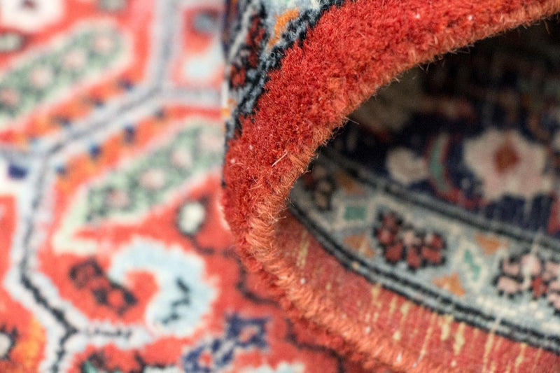 Loper Oosters Tapijt - 263 x 76 cm - rood