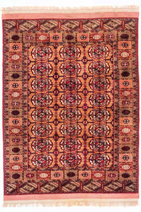 Afghaans tapijt - Bukhara - 170 x 120 cm - zalm