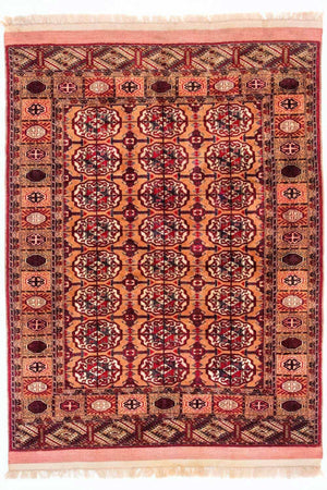 Afghaans tapijt - Bukhara - 170 x 120 cm - zalm