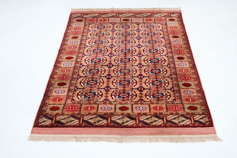 Afghaans tapijt - Bukhara - 170 x 120 cm - zalm