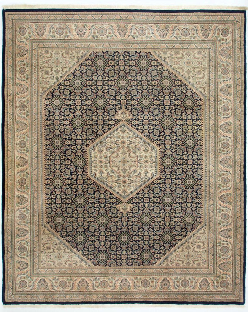 Perzisch tapijt - Bijar - 248 x 196 cm - donkerblauw