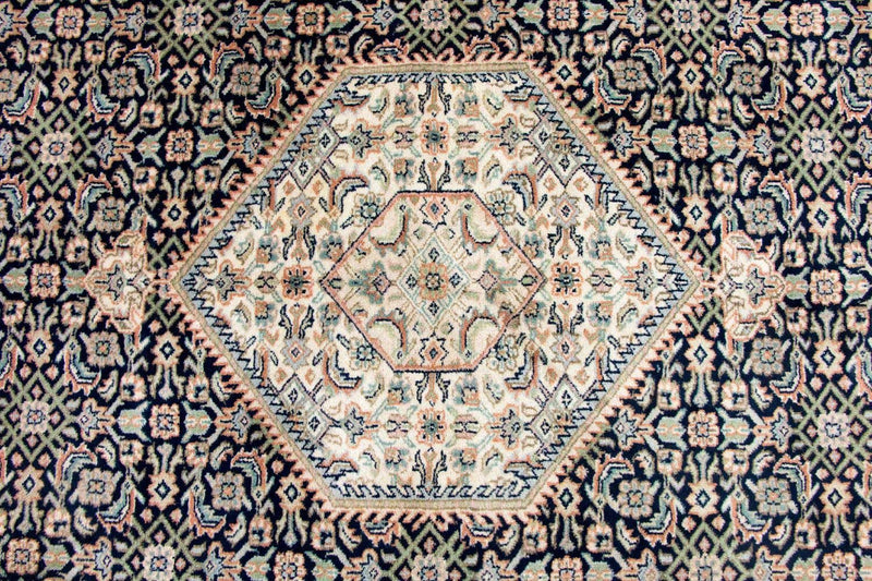 Perzisch tapijt - Bijar - 248 x 196 cm - donkerblauw