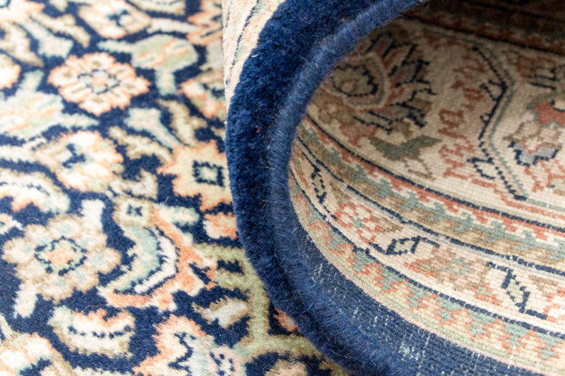 Perzisch tapijt - Bijar - 248 x 196 cm - donkerblauw