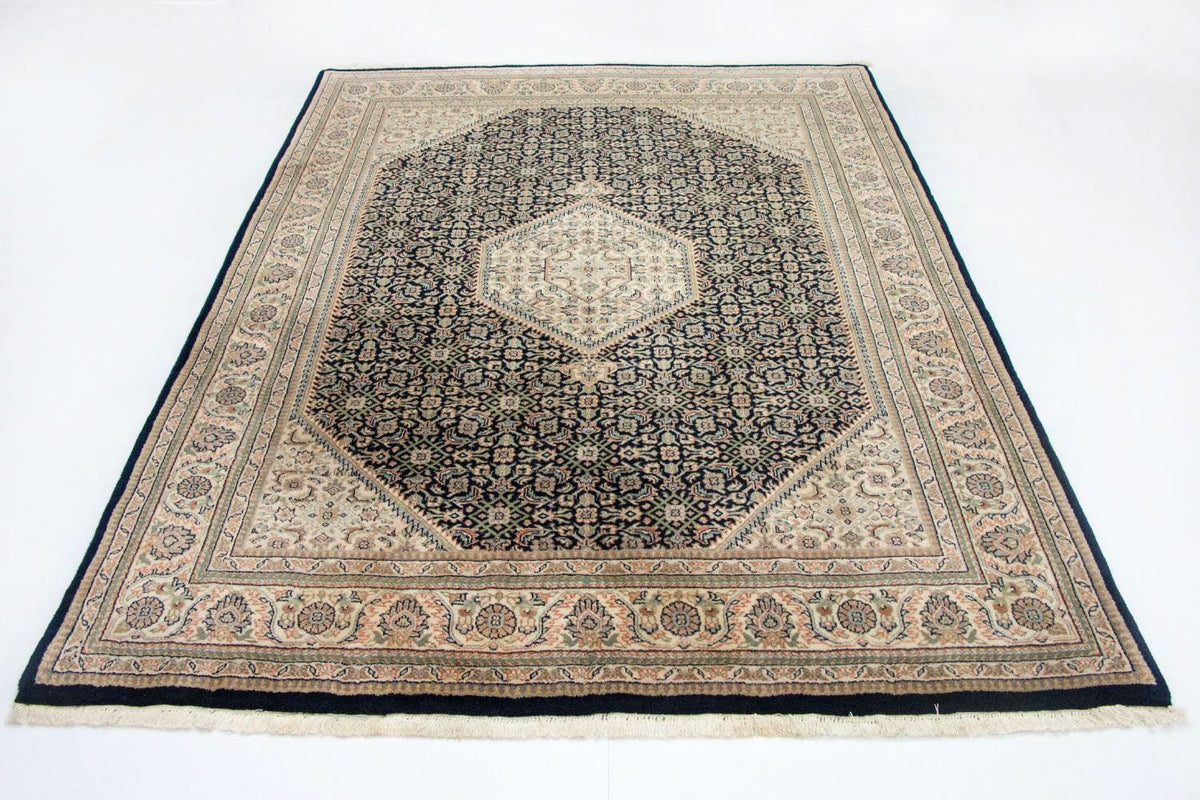 Perzisch tapijt - Bijar - 248 x 196 cm - donkerblauw
