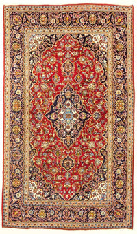 Perzisch tapijt - Keshan - 338 x 199 cm - rood