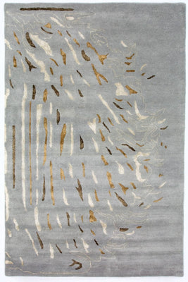 Designer tapijt - 242 x 153 cm - grijs