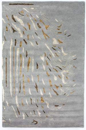 Designer tapijt - 242 x 153 cm - grijs