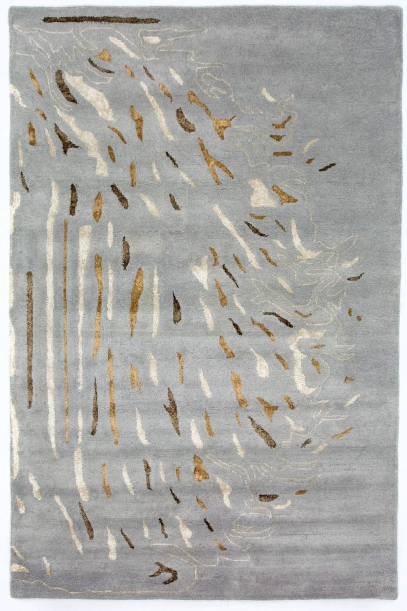 Designer tapijt - 242 x 153 cm - grijs