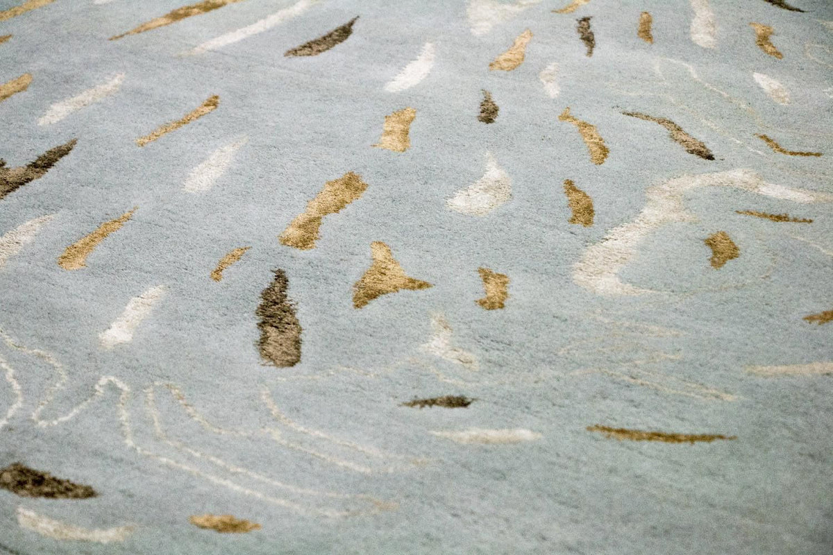 Designer tapijt - 242 x 153 cm - grijs