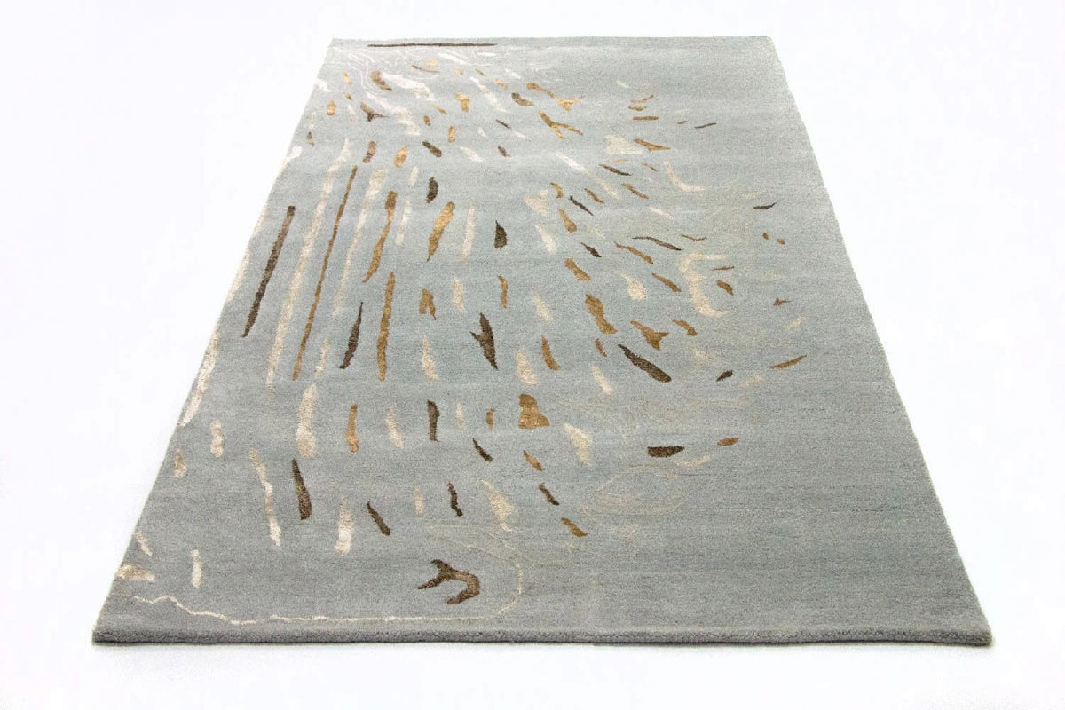 Designer tapijt - 242 x 153 cm - grijs