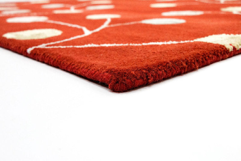 Designer tapijt - 240 x 155 cm - rood