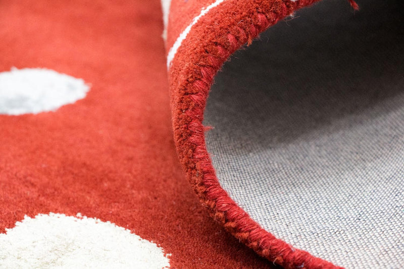 Designer tapijt - 240 x 155 cm - rood