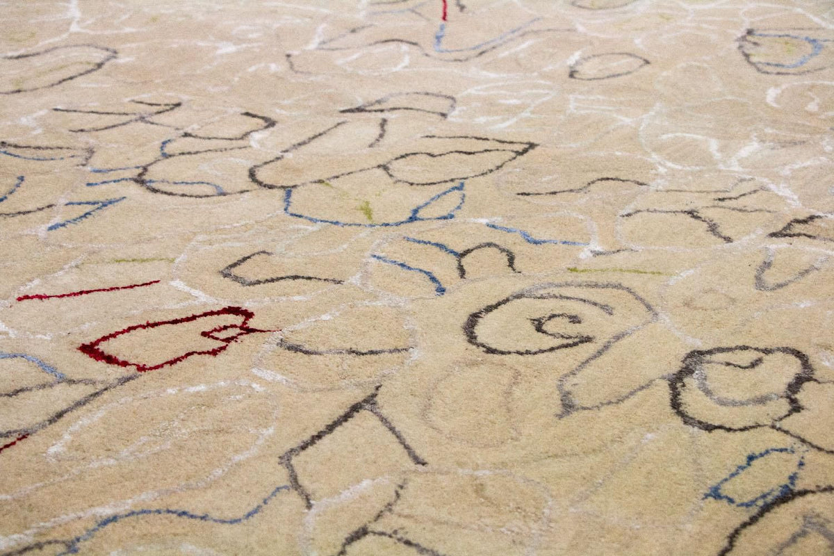 Designer tapijt - 242 x 152 cm - beige